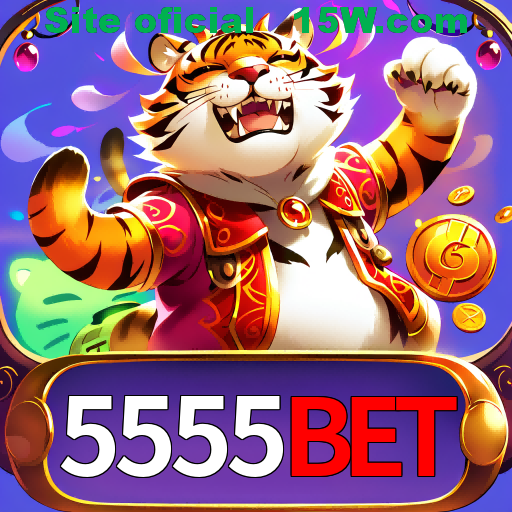Imagem promocional da 5555bet mostrando a plataforma e suas vantagens